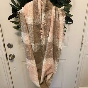 Simply Southern Buffalo Check Plaid Infinity Scarf OS